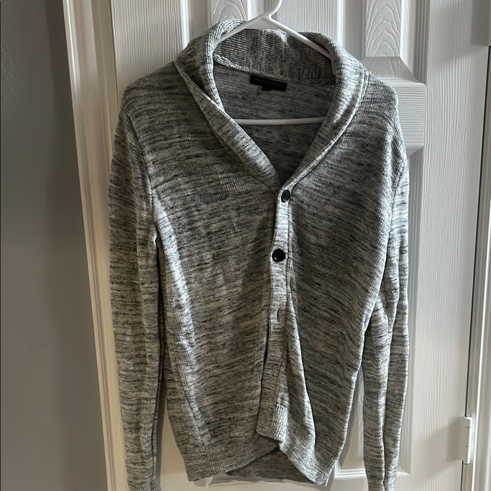 Banana Republic Gray Cardigan Sweater